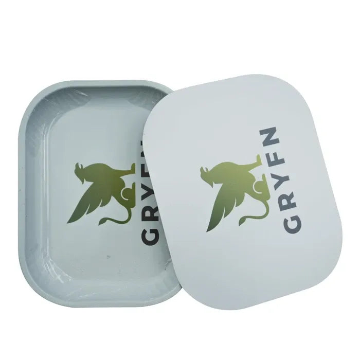 IDGAF ROLLING METAL TRAY W/LID - SMALL B STL400
