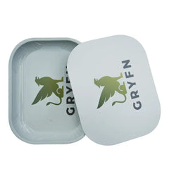 IDGAF ROLLING METAL TRAY W/LID - MEDIUM B MTL400