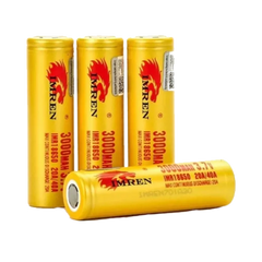 IMREN GOLD 18650 3000MAH 40A 2PK