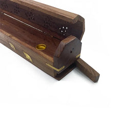 INCENSE BURNER IB11 19" WOODEN