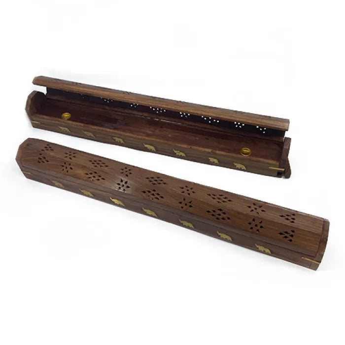 INCENSE BURNER IB11 19" WOODEN