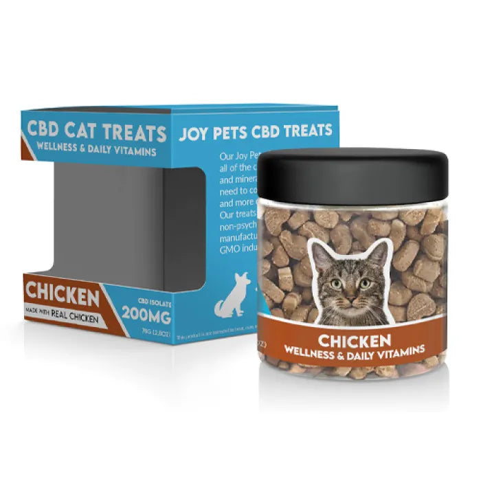 JOY PETS CAT TREATS CBD ISOLATE 200MG