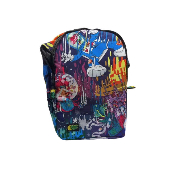JUNGLE HIVE SMELL PROOF BACKPACK - SMOKING ASTRONAUT