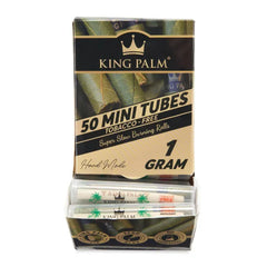 KING PALM CONES DISPENSER TUBES MINI - NATURAL