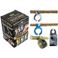 KING PALM SILICONE SMOKE RINGS -MIXED COLORS