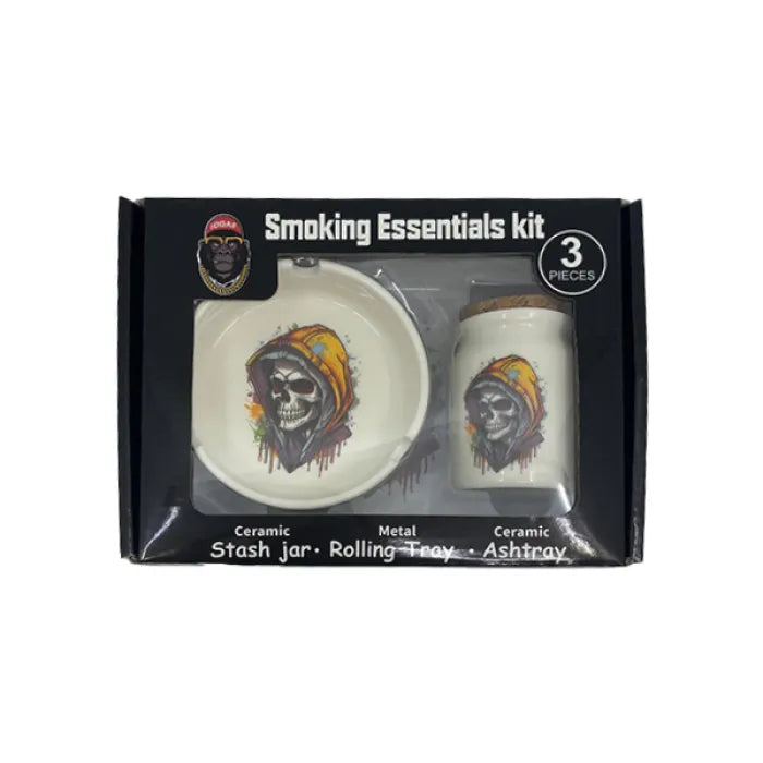 IDGAF SMOKING ESSENTIALS KIT ASSORTED CMK17200