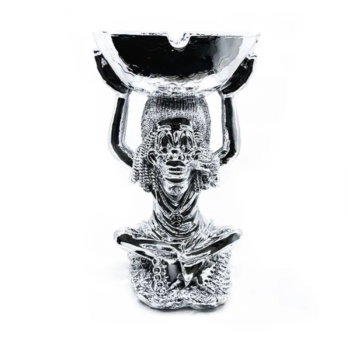 RASTA ASHTRAY CHROME LARGE