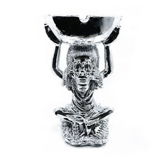 RASTA ASHTRAY CHROME LARGE