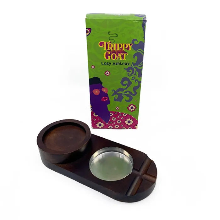 TRIPPY GOAT LAZY ASHTRAY