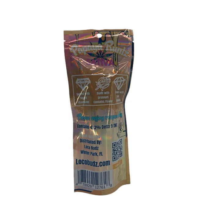 LOCO BUDZ DOUBLE DUTCHIES PREROLLS THCP 1.5G 2PC 5CT