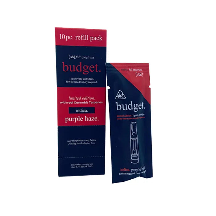 BUDGET LE STARTER BOX D8 CARTRIDGE 1G 30CT - SAT/IND/HYB