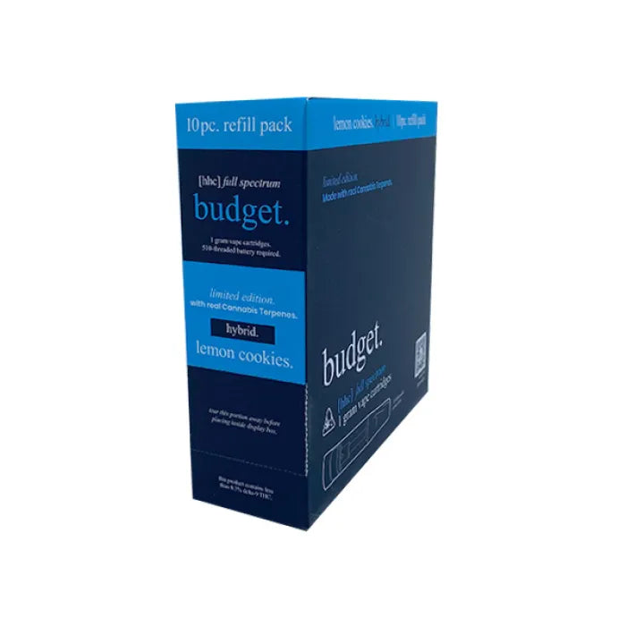 BUDGET LE REFILL HHC CARTRIDGE 1G 10CT