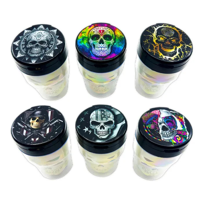SMOKEZILLA LIGHT UP BUT BUCKET 23981 - SKULL