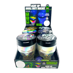 SMOKEZILLA LIGHT UP BUT BUCKET 23981 - SKULL