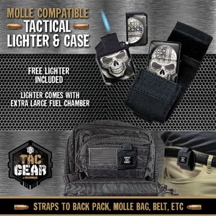 SMOKEZILLA TACTICAL LIGHTER W/ CASE 23833 - ASSORTED
