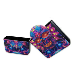 SMOKEZILLA LIGHTER 024370 SKULL FLIP TOP - ASSORTED