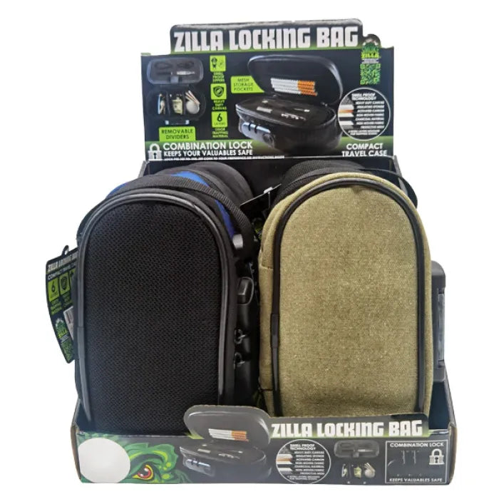 SMOKEZILLA THIN LOCKING BAG 25328 - ASSORTED