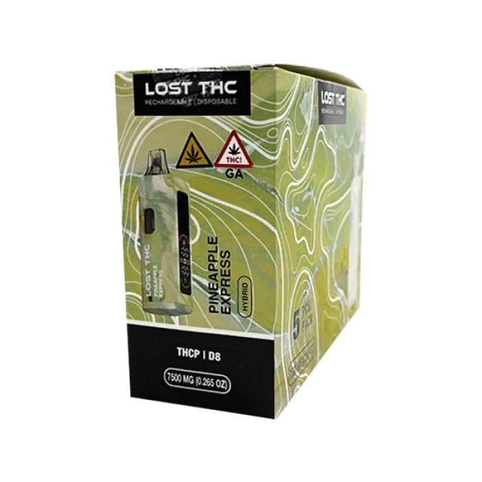 LOST THC DISPOSABLE D8- THCP LD 7.5 5CT