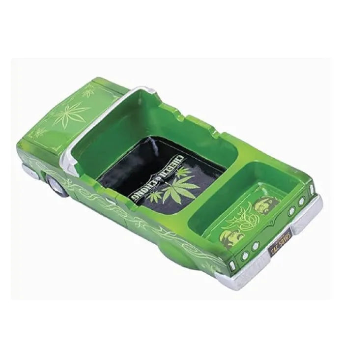 CHEECH & CHONG LOWRIDER ASHTRAY WITH STORAGE TRUNK CCAT1