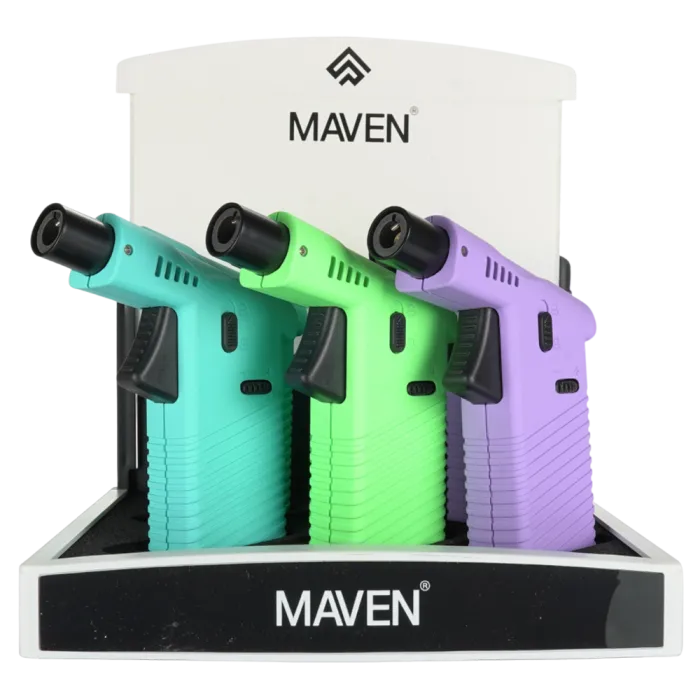 MAVEN CANNON 99-D602PGB - PURPLE/NEON GREEN/SKY BLUE