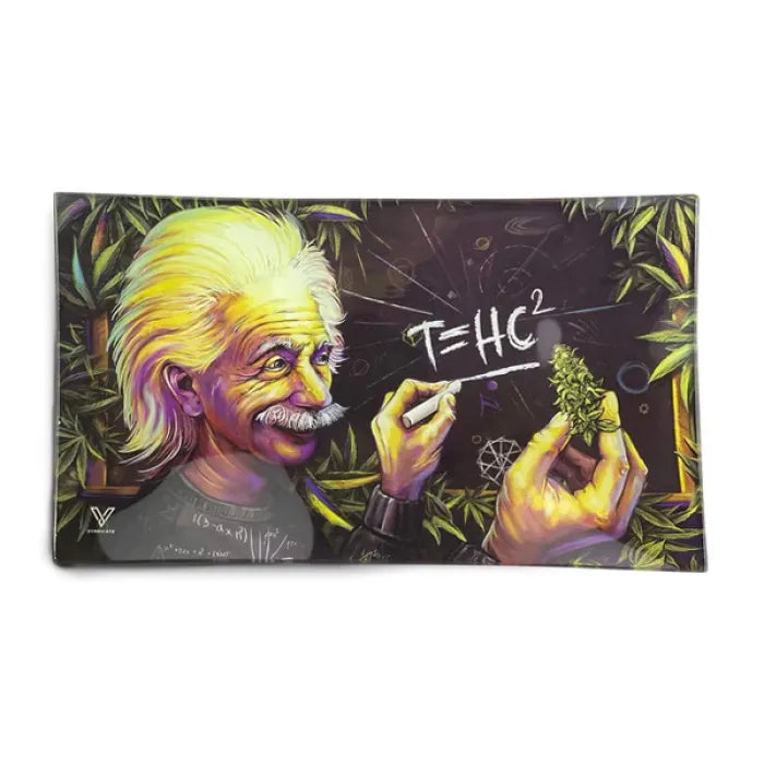 V-SYNDICATE ROLLIN GLASS TRAY MEDIUM - T=HC2 ASSORTED