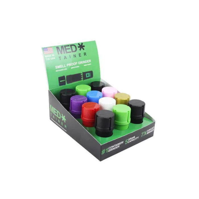 MEDTAINER SMELL PROOF GRINDER 5GR