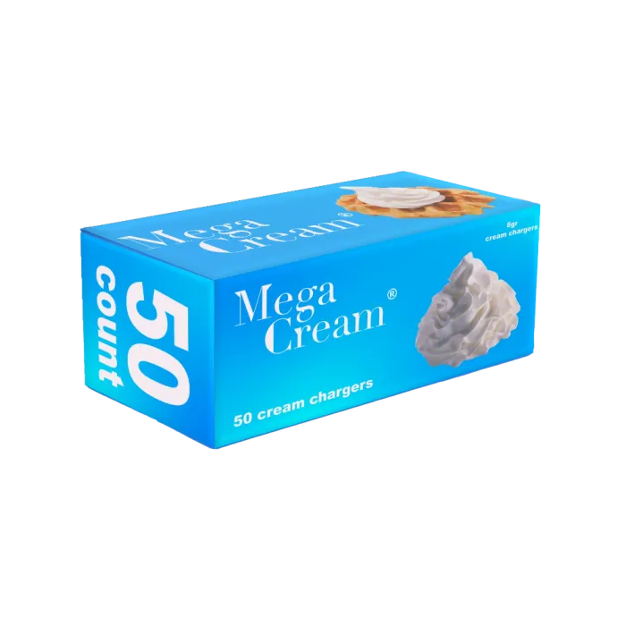 MEGA CREAM CHARGERS 8G 50CT