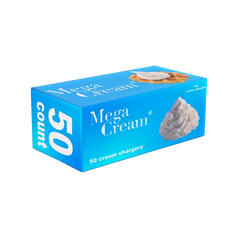 MEGA CREAM CHARGERS 8G 50CT