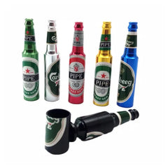 METAL PIPE BEER STYLE - ASSORTED METAL COLORS SCP12305