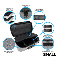 MOZONE SMELL PROOF POUCH w/ LOCK