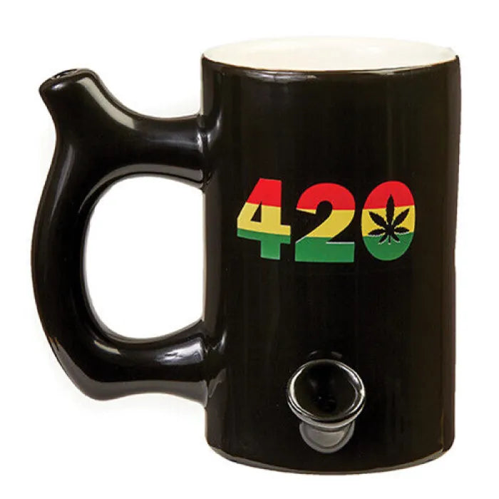 MUG ROAST AND TOAST LARGE - RASTA 420 LEAF