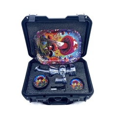 SMOKING SET WATERPROOF BAG - MUSHROOM FOREST PWS25