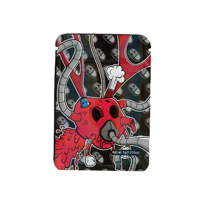 SMOKE PROOF BAGS MYB 1GM - BLOODIE HEART