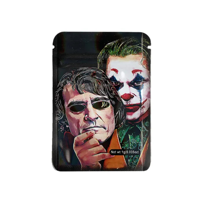 SMOKE PROOF BAGS MYB 1GM - JOCKER MASK
