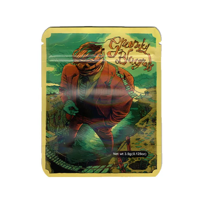 SMOKE PROOF BAGS MYB 3.5GM - GREENSKY BLUEGRASS