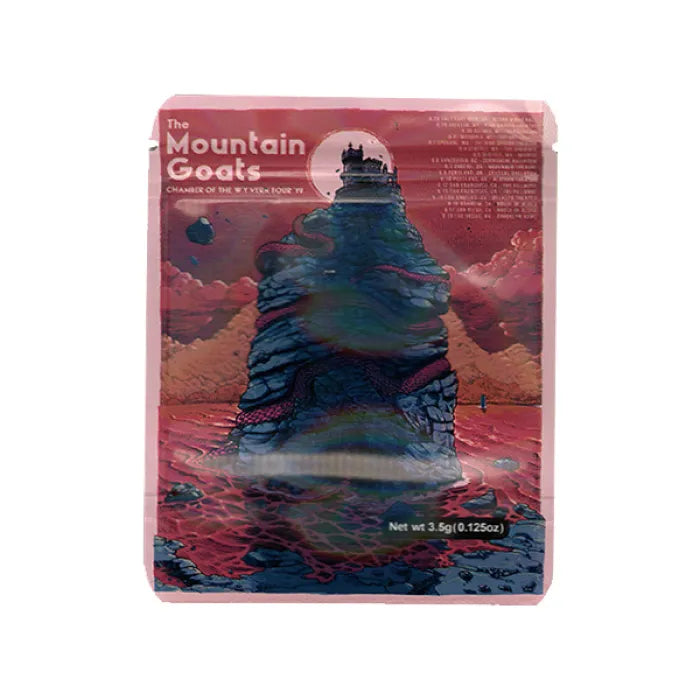SMOKE PROOF BAGS MYB 3.5GM - THE MOUNTAIN GOATS