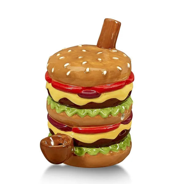 NOVELTY PIPE CHEESEBURGER MUG