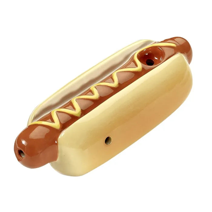 NOVELTY PIPE HOT DOG MUG