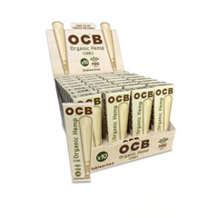 OCB ORGANIC HEMP CONE 70MM MINI 10 PACK CN70OHO