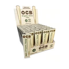 OCB ORGANIC HEMP CONE KING 3 PACK CNKSOHO