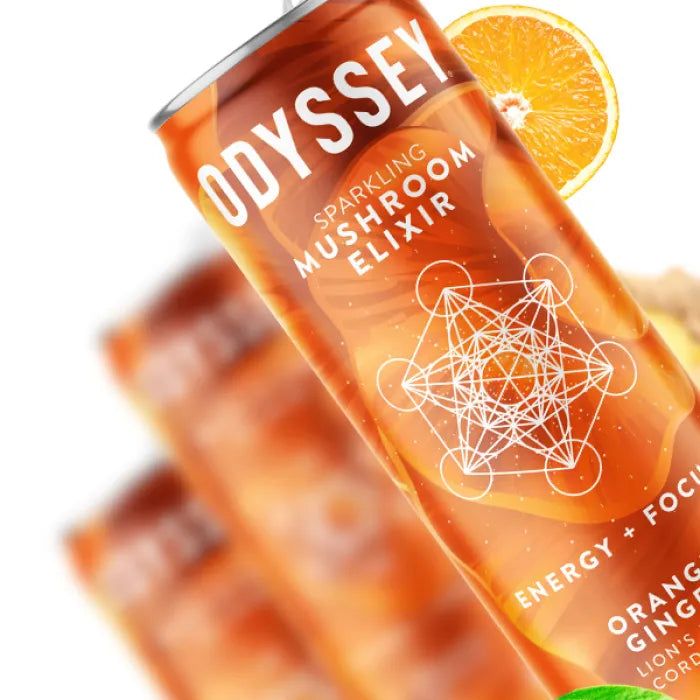 ODYSSEY MUSHROOM ELIXIR SELTZER 12oz