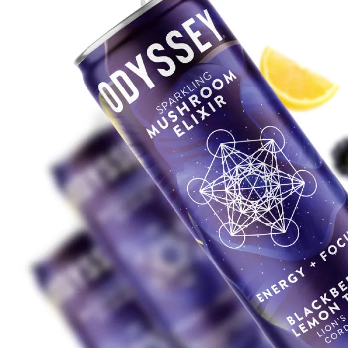 ODYSSEY MUSHROOM ELIXIR SELTZER 12oz