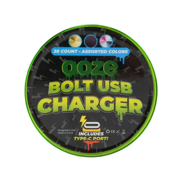 OOZE BOLT SMART USB CHARGER - ASSORTED COLOR OOZ-1381