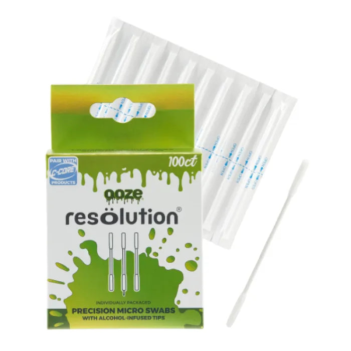 OOZE RESOLUTION INFUSED COTTON SWABS