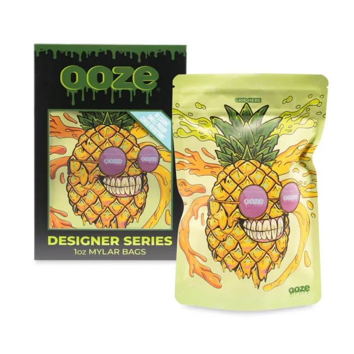 OOZE MYLAR BAG MR. PINEAPPLE 1OZ