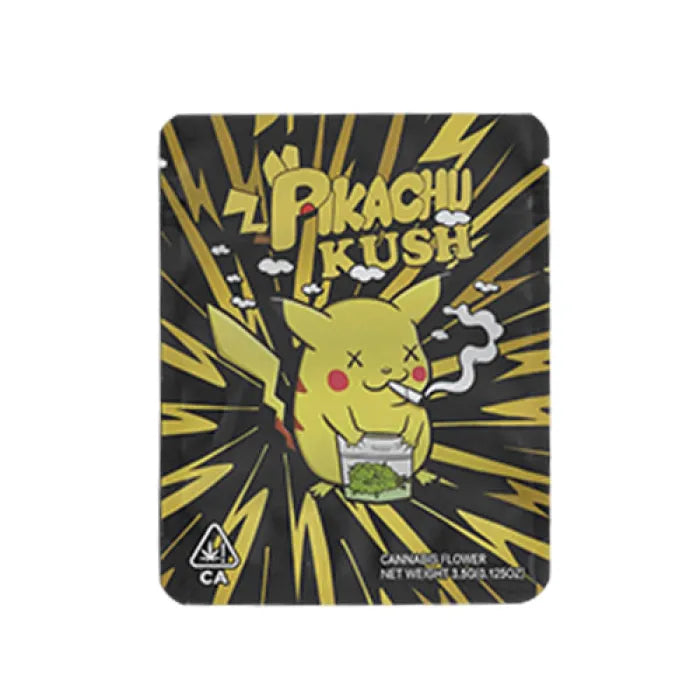 SMOKE PROOF BAGS - PIKACHU KUSH