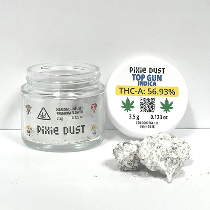 PIXIE DUST FLOWERS DIAMOND INFUSED THCA 3.5G
