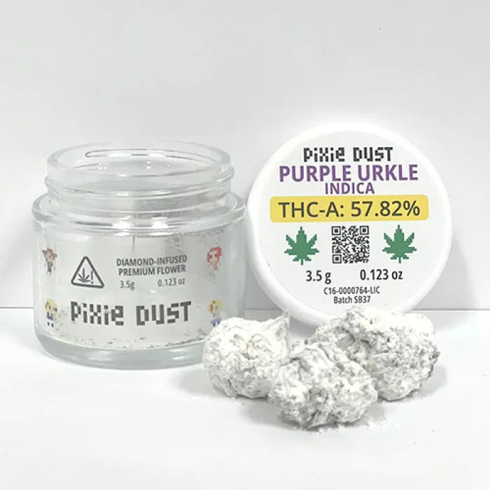 PIXIE DUST FLOWERS DIAMOND INFUSED THCA 3.5G