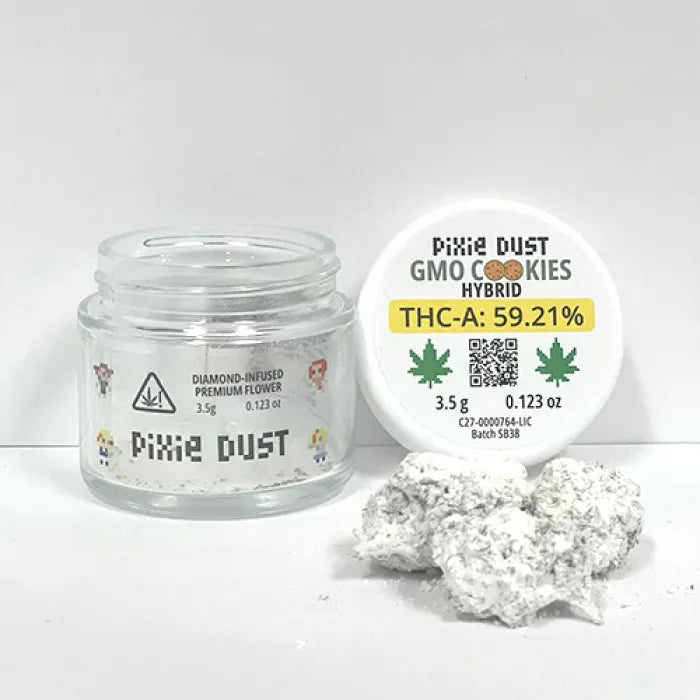 PIXIE DUST FLOWERS DIAMOND INFUSED THCA 3.5G