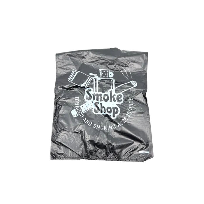 PLASTIC SMOKE SHOP BAGS 1/6